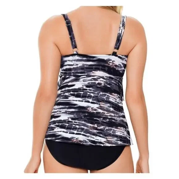Women’s Swim Solutions Tummy Control One Piece Swimsuit 8 - Picture 2 of 8